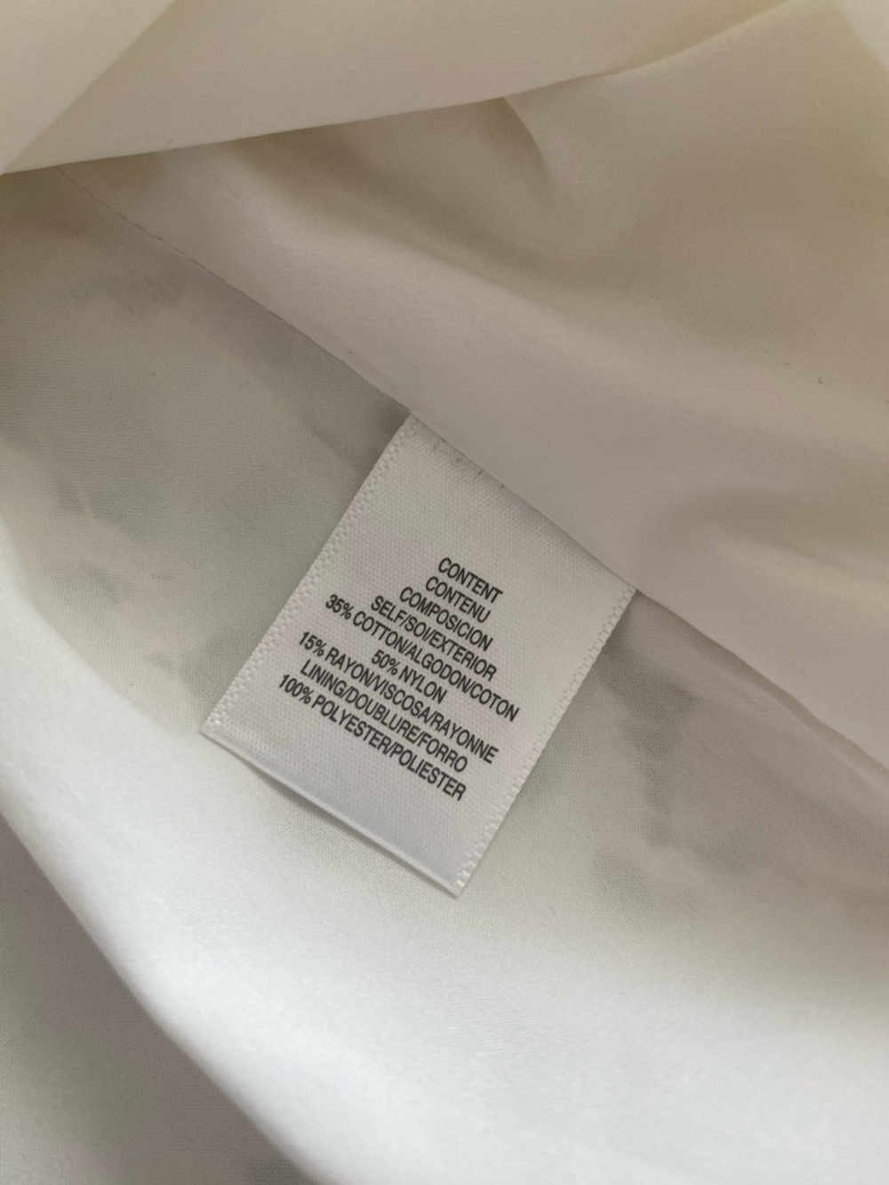 Leyden NWT one should lace ivory medium top - Picture 5 of 6